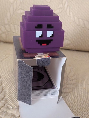 Minecraft toy from McDonald's