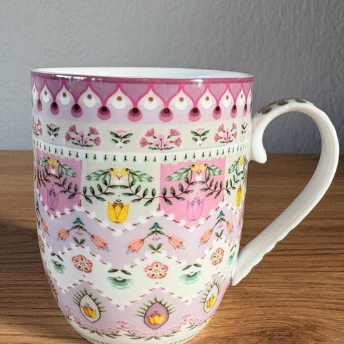 Pip Studio Lily & Lotus Porcelain Mug Large Lilac 145ml new