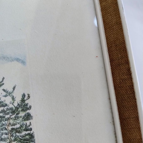 Framed painting like new, 37x22 cm