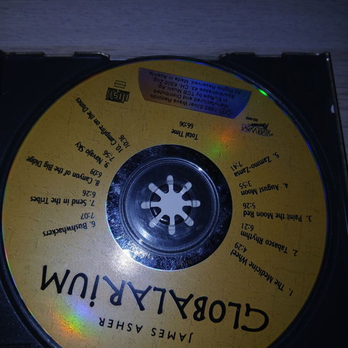 James Asher Globalarium CD used, electronic