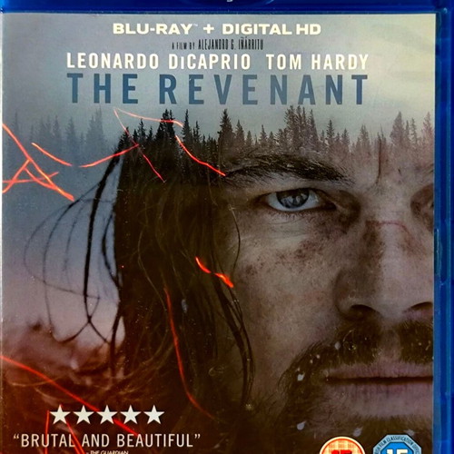 The Revenant Blu-Ray used, action drama with English subtitles