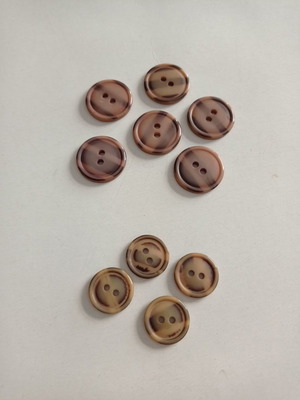 Vintage κουμπιά καφέ μπεζ μεταχειρισμένα
