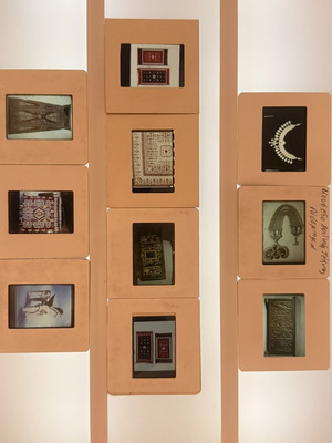 Collectible slides lot Greek folklore and traditional art like new