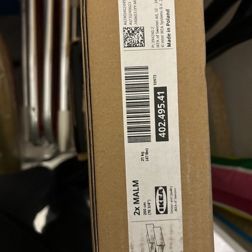 Malm bed drawer set new from Ikea