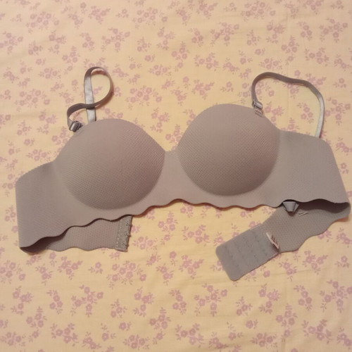 Bra gray-blue like new, size 80A/80B with inner padding