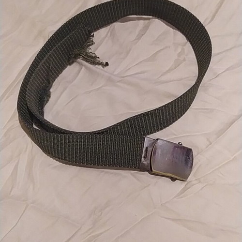 Military belt used, needs strap replacement