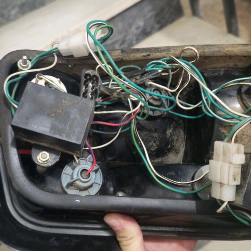 BMW E36 LED headlights used, tinted