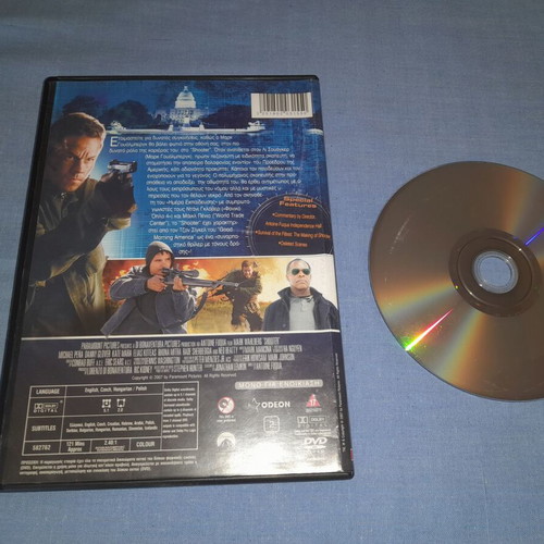 Shooter DVD action movie used with subtitles
