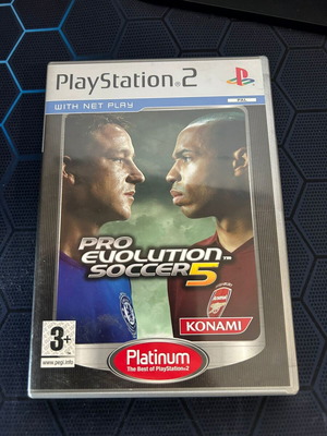 PlayStation 2 Pro Evolution Soccer 5 Platinum complete