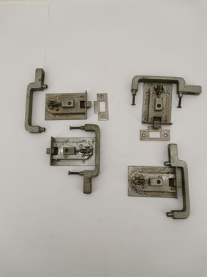 Tongue locks used, pack of 4, vintage 1990