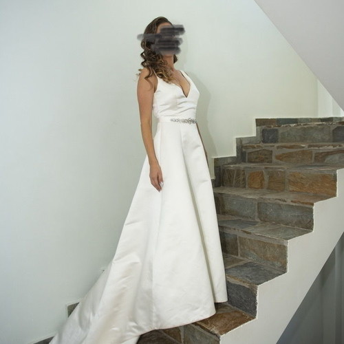 Wedding dress used in ivory color, size S/36/8