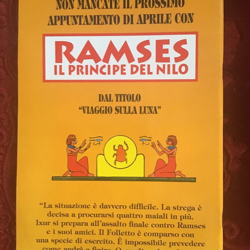 Comic like new, Italian