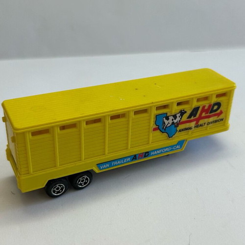 Vintage Van Trailer Animal Healt Division used