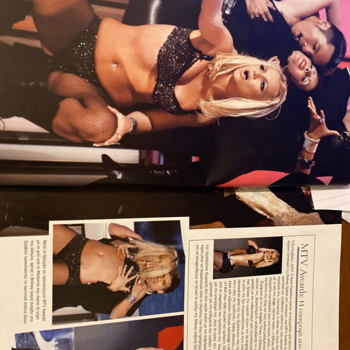 Downtown 2007 magazine used with Elli Papoutsaki and Britney