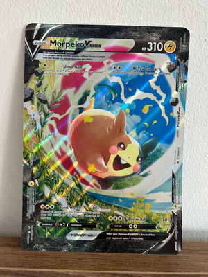 Morpeko V-Union jumbo card like new