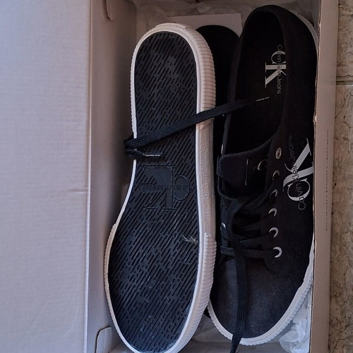 Calvin Klein Jeans shoes new, size EU 44, black and white