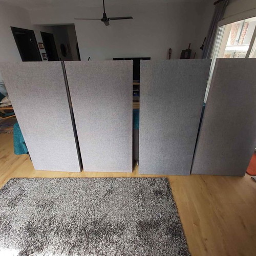 Acoustic panels sound-absorbing new 144x70x5 cm