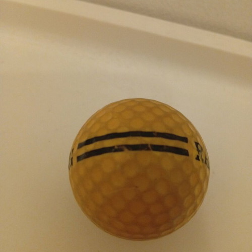 Range King golf ball used for practice
