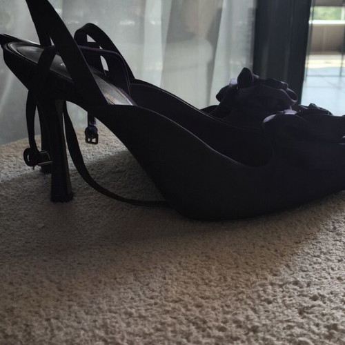 Zara purple pumps like new