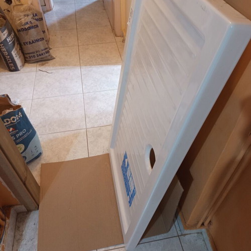 Flat shower tray 120x80 new