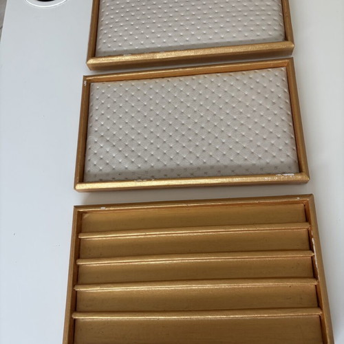 Jewelry display trays set of 3 used