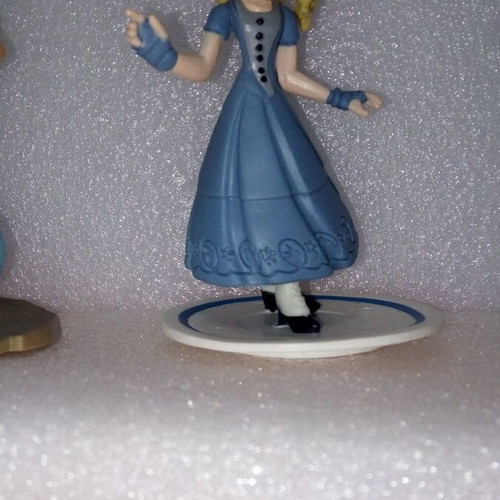 Disney princess figures set Jasmine Mulan Cinderella 9cm like new