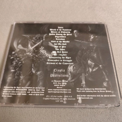 Nastrond Conquering the Ages CD like new, metal