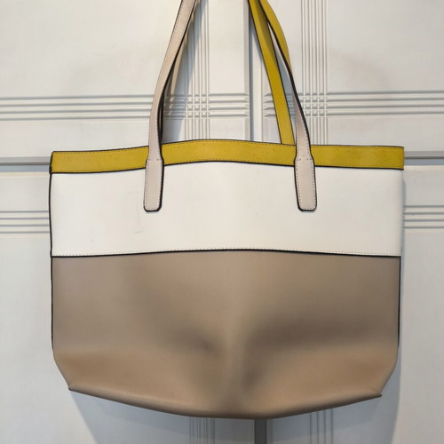 David Jones large tricolor shoulder bag used with minor defect