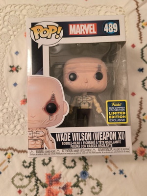 Funko Pop Wade Wilson (Weapon XI) Marvel #489 new