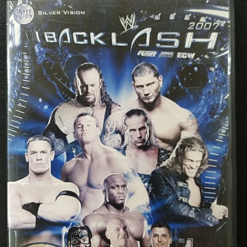 BackLash 2007 DVD used with subtitles