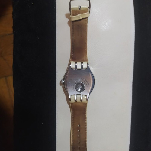 Swatch Ironi Nabab Pearly Gloss women's watch like new, beige