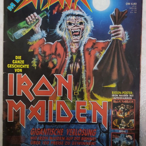 Metal Attack Iron Maiden Magazine used German edition 05/90 special