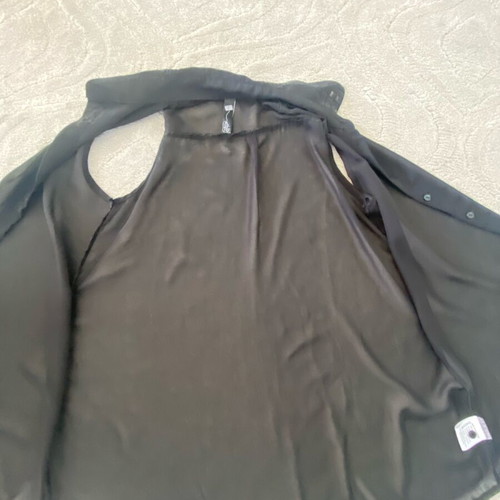 Transparent vest size large like new, black