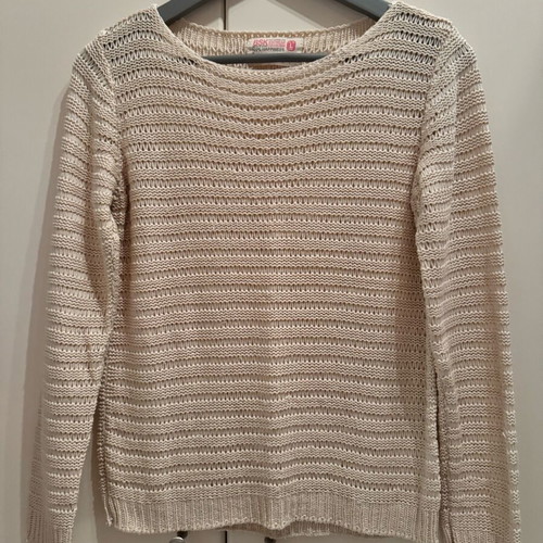 Pullover used size M beige