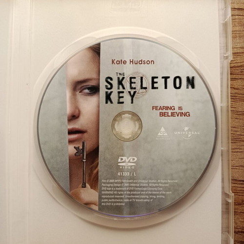 The Skeleton Key DVD used with Greek subtitles