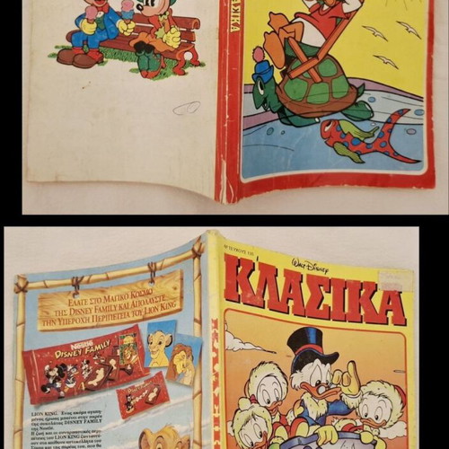 Disney Classic Comics used, minimum purchase 5 issues