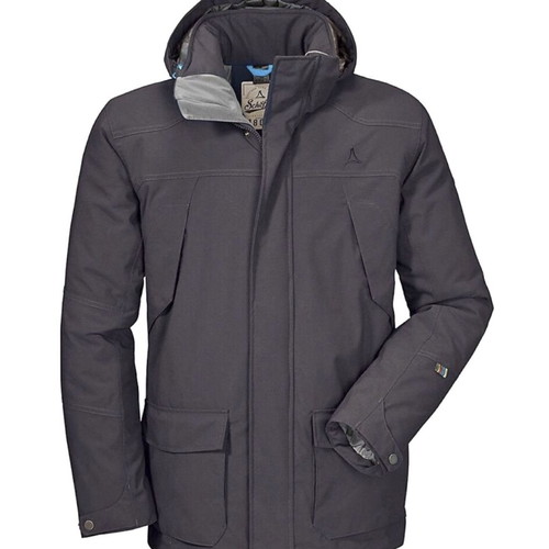 Schoeffel Insulated Jacket Nepal1 XL new, 10K waterproof, men's winter parka, gray