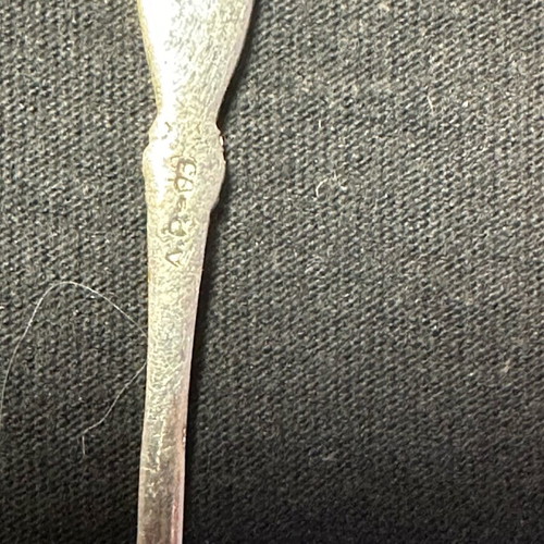 Souvenir spoons used, set of 3 European cities