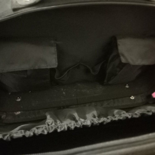 Baby changing bag used with missing clips