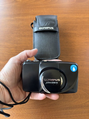 Olympus µ[mju:] Zoom 140 φωτογραφική μηχανή καινούργια με αυθεντική θήκη και νέα μπαταρία