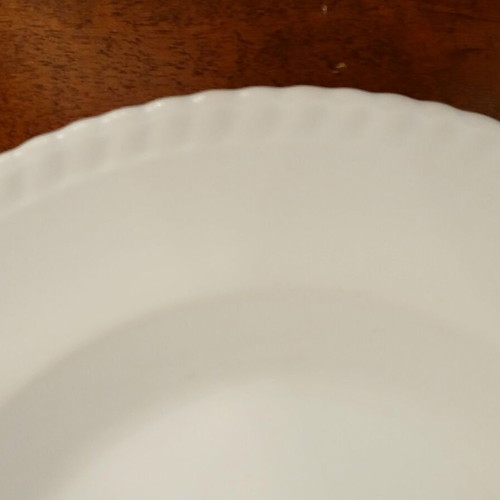 Deep plates used Keramikos, pack of 6, vintage 23 cm