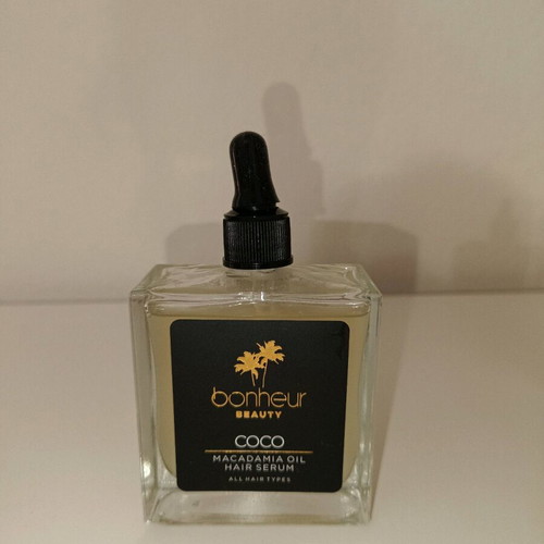 Bonheur Beauty Coco Macadamia Hair Oil 100ml new