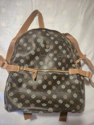 Thiros backpack with olive tree pattern