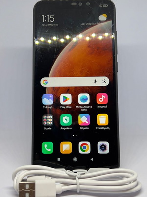 Redmi Note 6 Pro μεταχειρισμένο, μαύρο, 64GB, Dual SIM