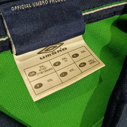 Umbro Ireland National Polo Shirt 2002 XXL like new