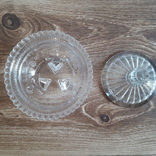 Crystal fondue pot from the 60s