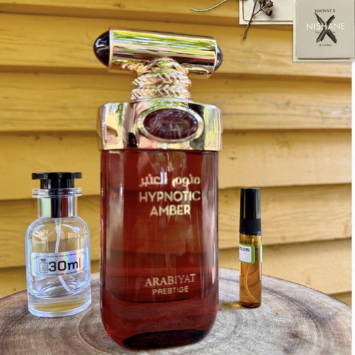 Arabiyat Prestige Hypnotic Amber Eau de Parfum 5ml and 30ml decants