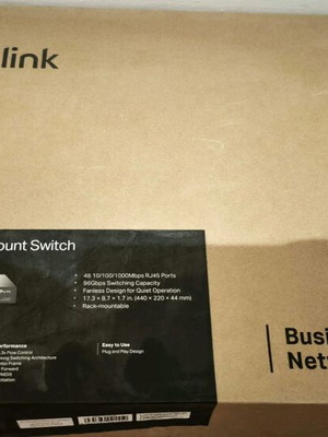 TP-Link TL-SG1048 Gigabit μεταγωγέας 48 θυρών για rack