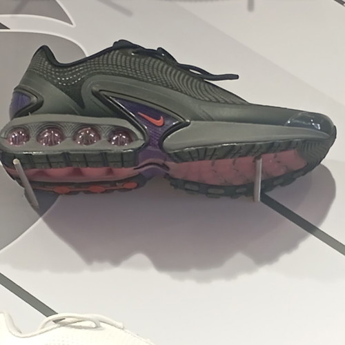 Nike athletic shoes new, black and multicolor