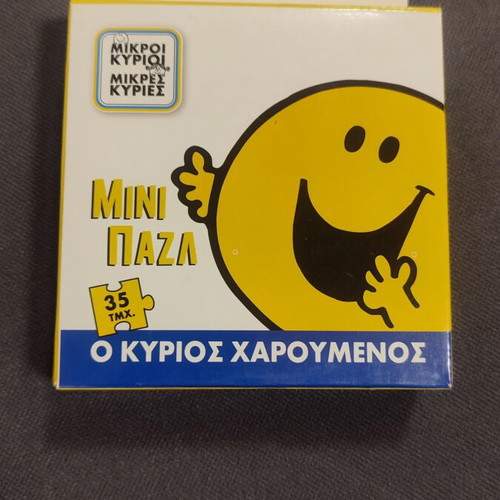 Mini Puzzle Mr Happy 35 Pieces Like New
